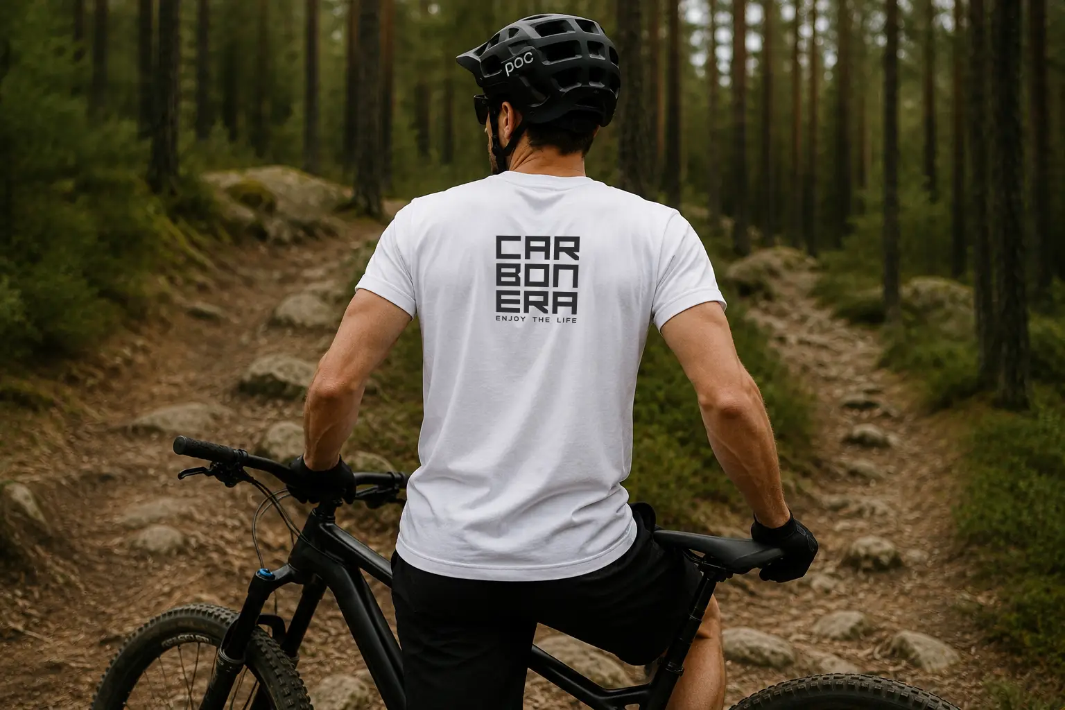 Carbonera tshirt 2026 v1 white zadek visu